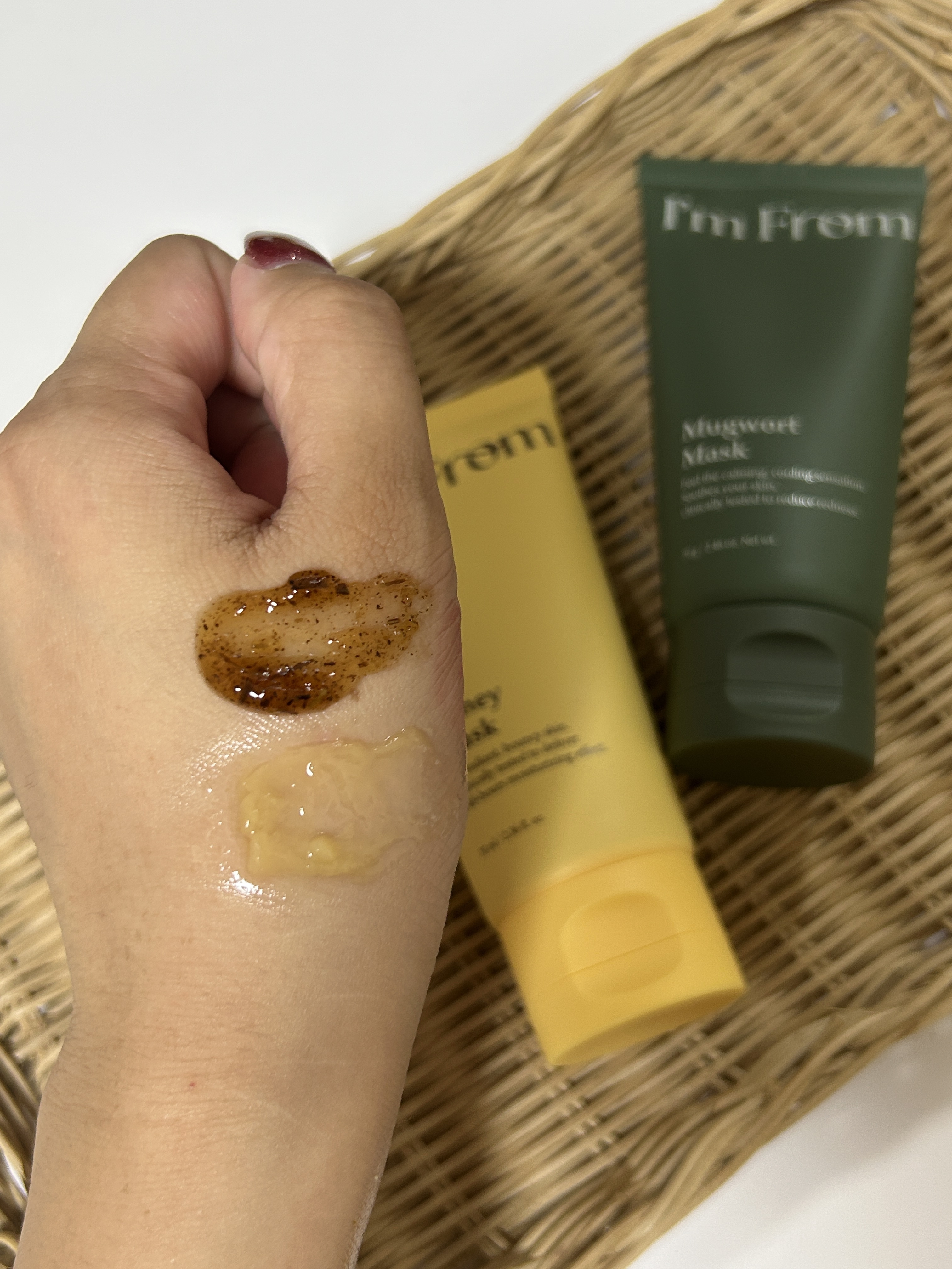 ハニーマスク/I'm from/洗い流すパック・マスクを使ったクチコミ（2枚目）