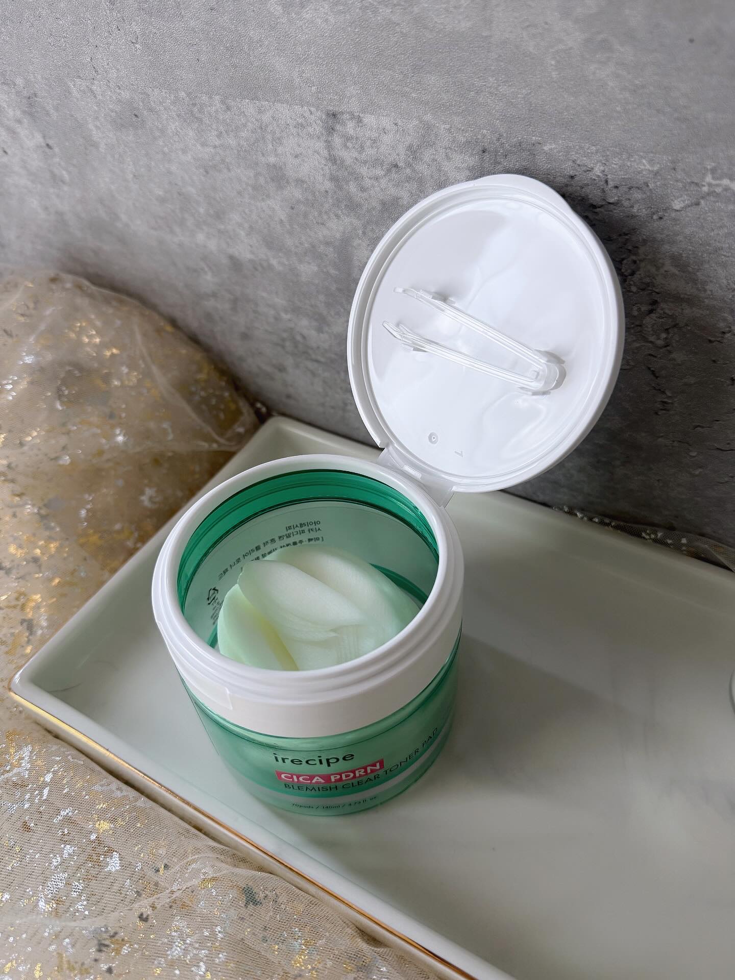 シカ PDRN 跡 クリアー トナーパッド/irecipe/トナーパッドを使ったクチコミ（3枚目）