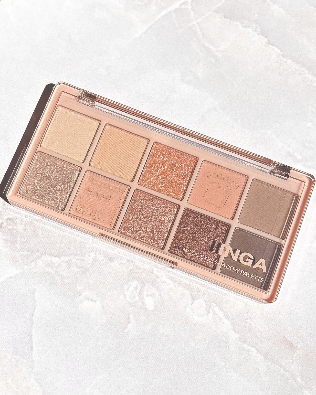 ムードアイズシャドウパレット/INGA/アイシャドウパレットを使ったクチコミ（3枚目）