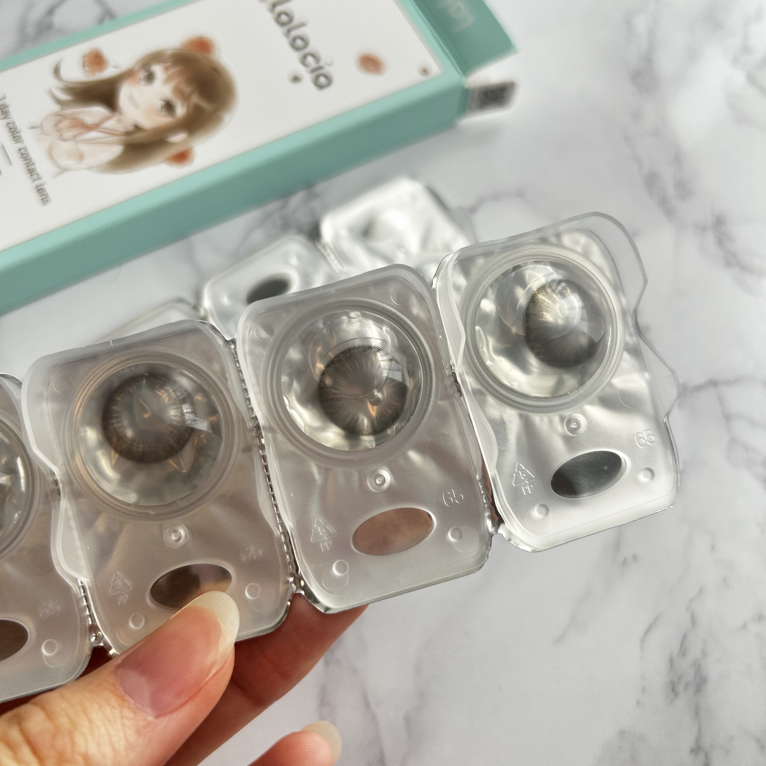 lalacia ララシア カラコンワンデー/LaLaCia/ワンデー（１DAY）カラコンを使ったクチコミ（2枚目）