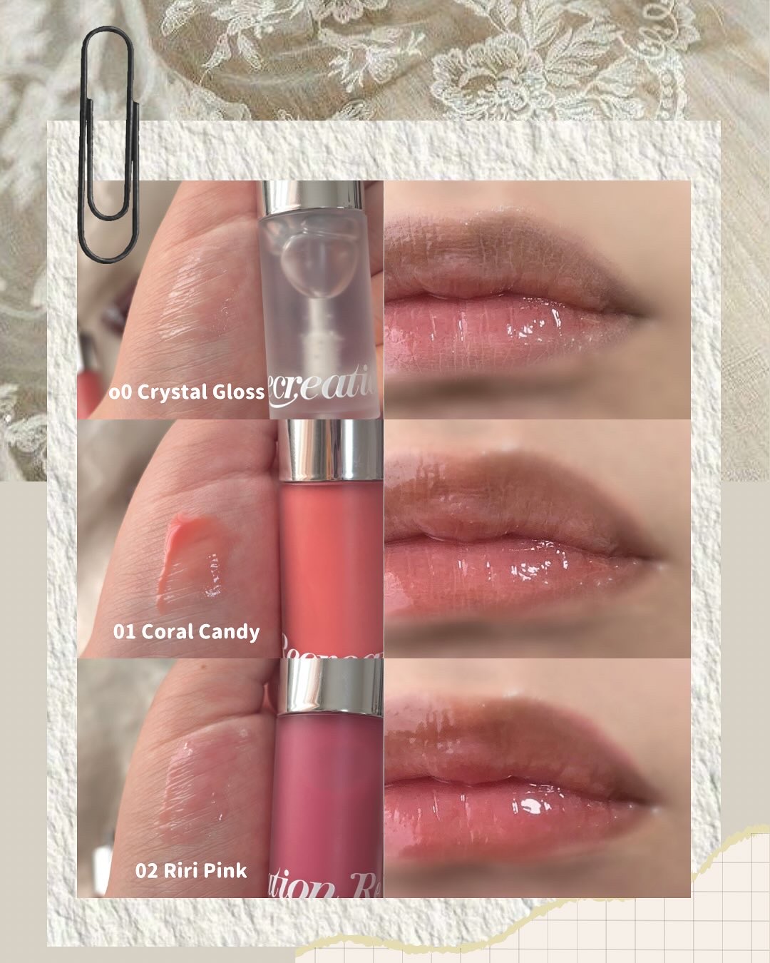 GLOW TINTED LIP OIL/Rest & Recreation BEAUTY/リップオイルを使ったクチコミ（3枚目）
