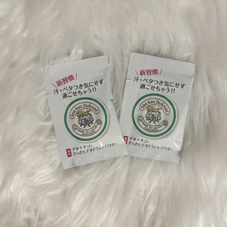 薬用さらさらデオドラントパウダー トライアル 7g/デオナチュレ/デオドラント・制汗剤を使ったクチコミ（1枚目）