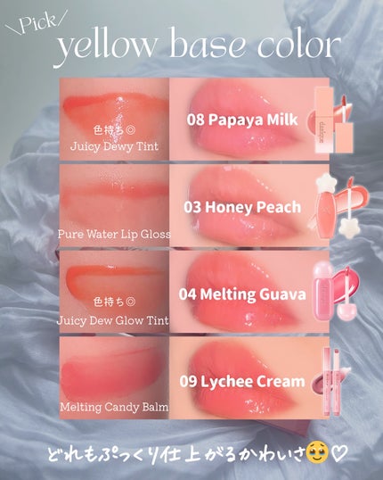 ジューシーデュイティント/dasique/リップティントを使ったクチコミ(3枚目)