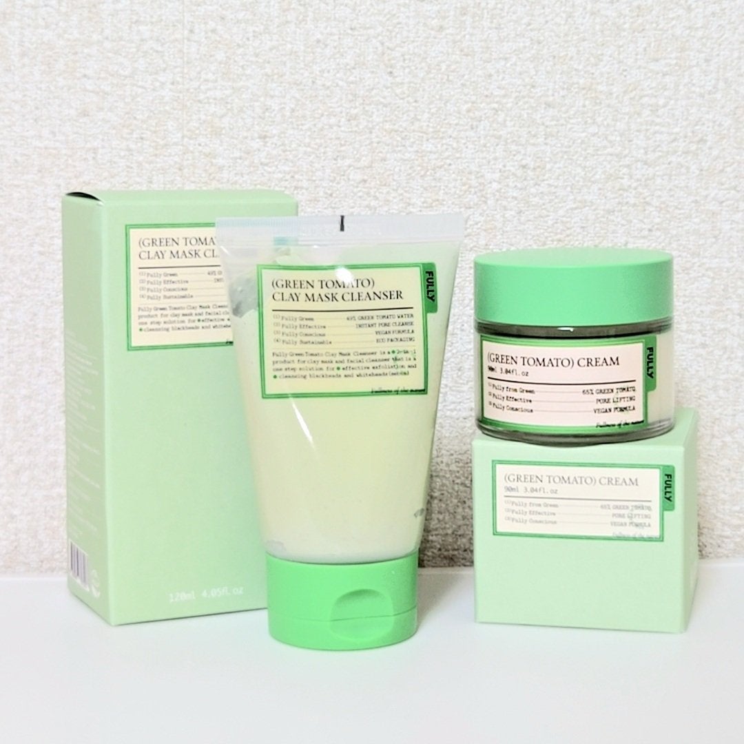 グリーントマトクレイマスククレンザー/FULLY/洗い流すパック・マスクを使ったクチコミ(1枚目)