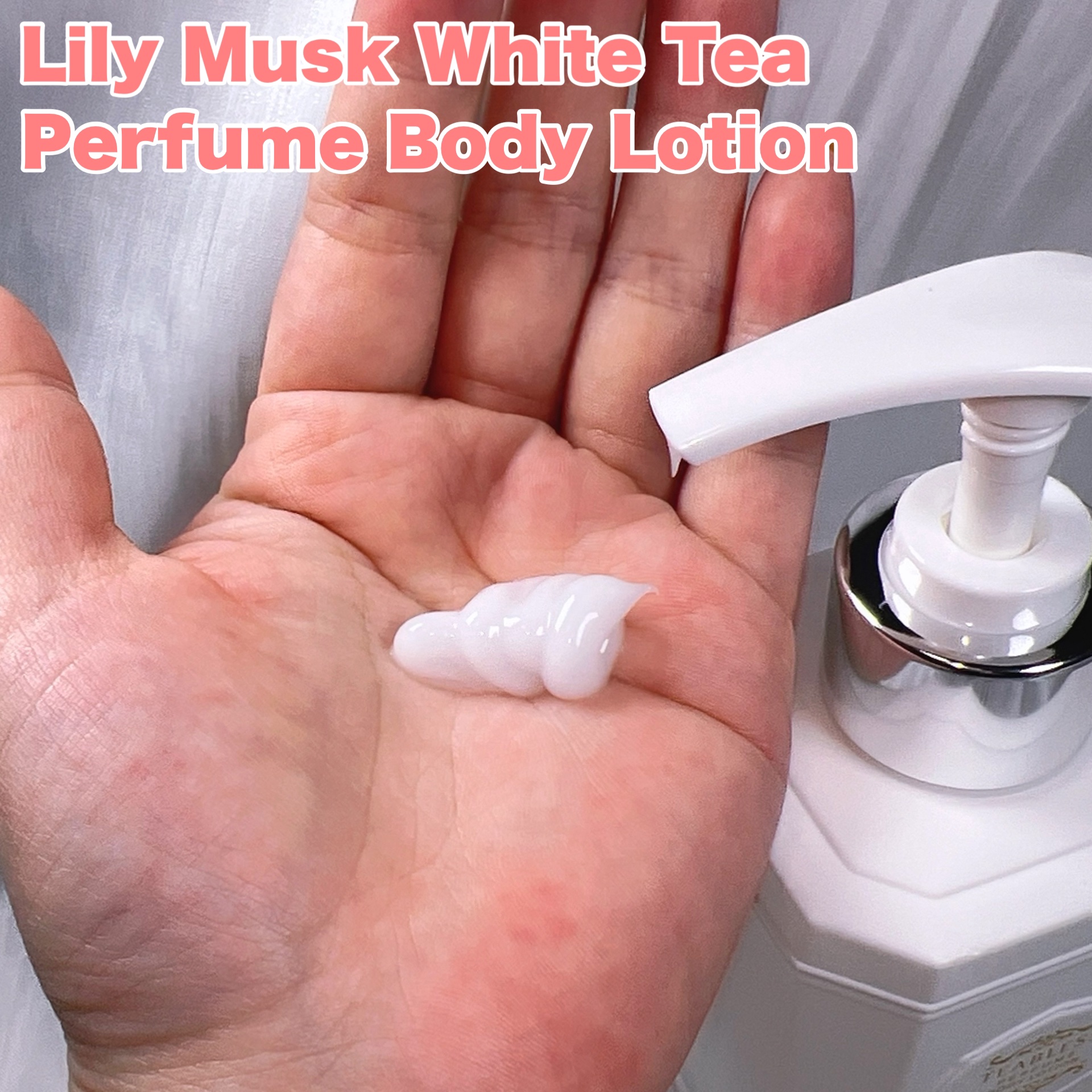 パフュームボディローション リリィムスクホワイトティー/TEABLESS/ボディローションを使ったクチコミ（3枚目）