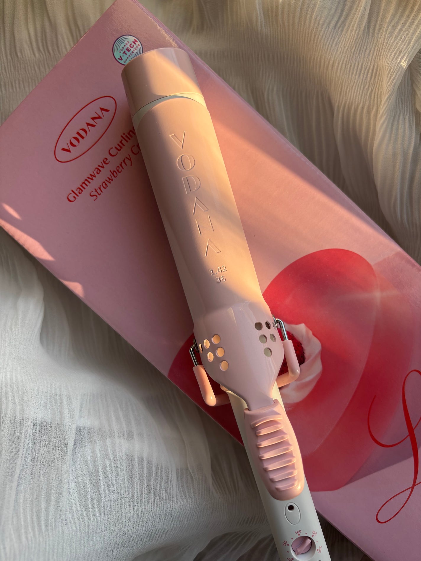 グラムウェーブ カーリングアイロン 36mm/40mm/VODANA (ボダナ)/カールアイロンを使ったクチコミ(6枚目)