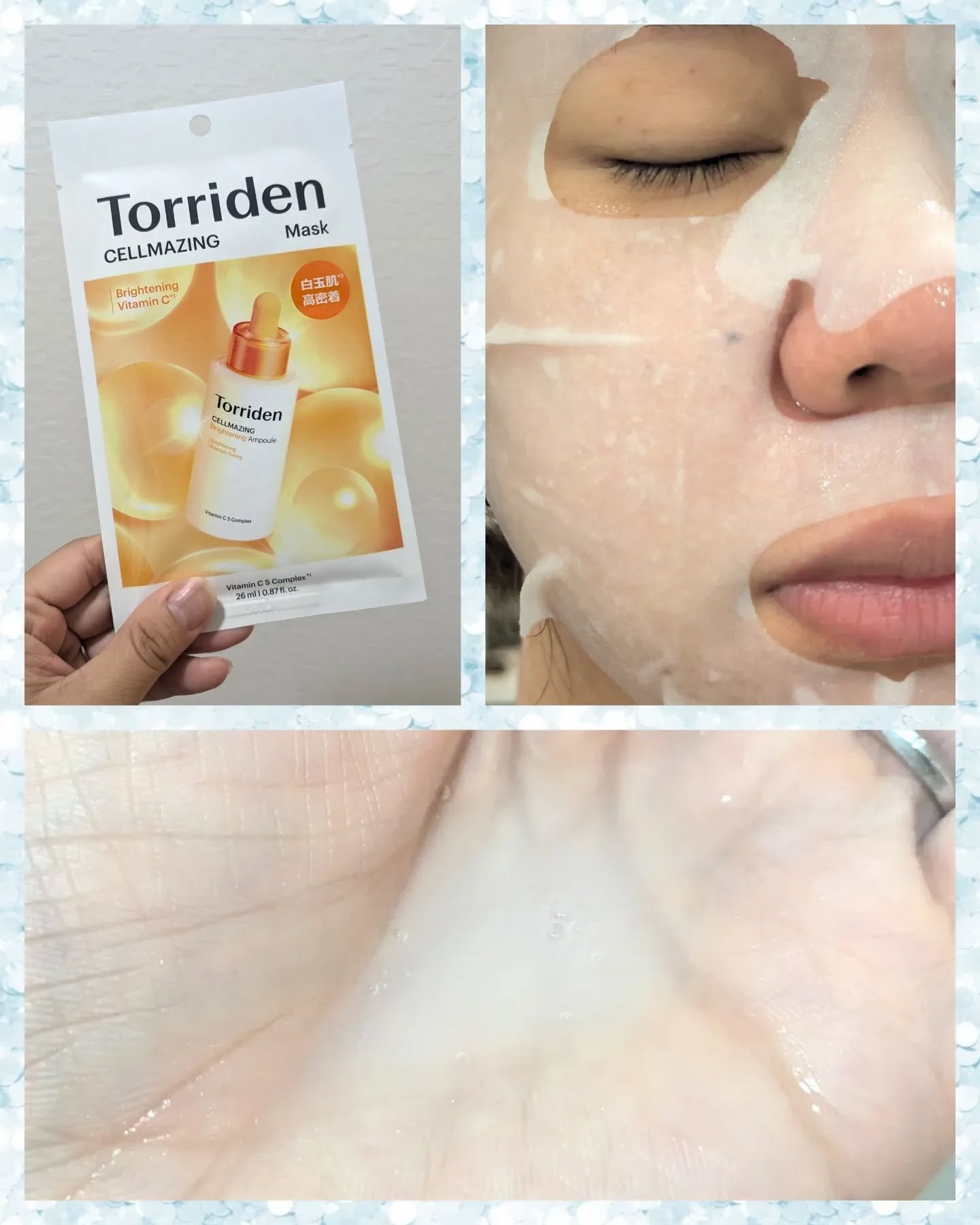 セルメイジング ビタC ブライトニングマスク/Torriden/シートマスク・パックを使ったクチコミ（3枚目）