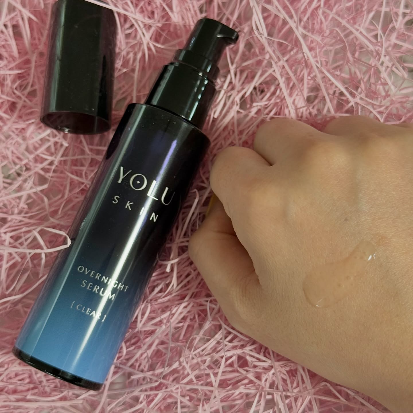 ヨル スキン オーバーナイトセラム クリア/YOLU/美容液を使ったクチコミ（2枚目）