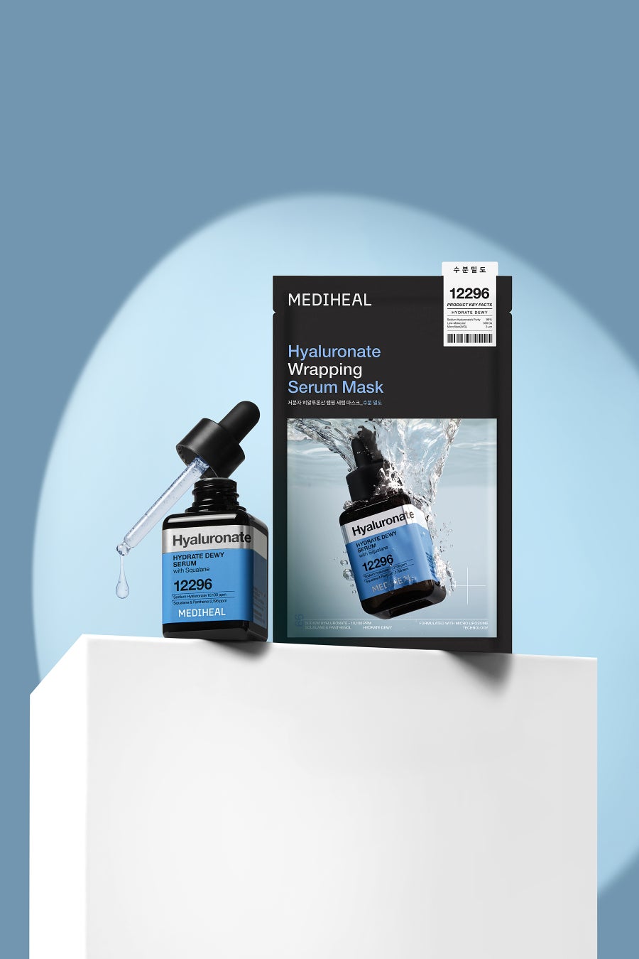 ヒアルロン酸 ラッピングセラムマスク ハイドレーションドューイ / MEDIHEAL