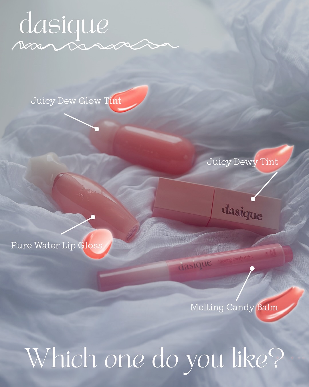 ジューシーデュイティント/dasique/リップティントを使ったクチコミ（2枚目）