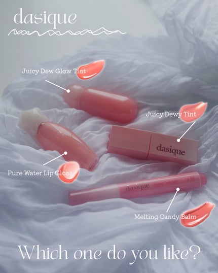 ジューシーデュイティント/dasique/リップティントを使ったクチコミ(2枚目)