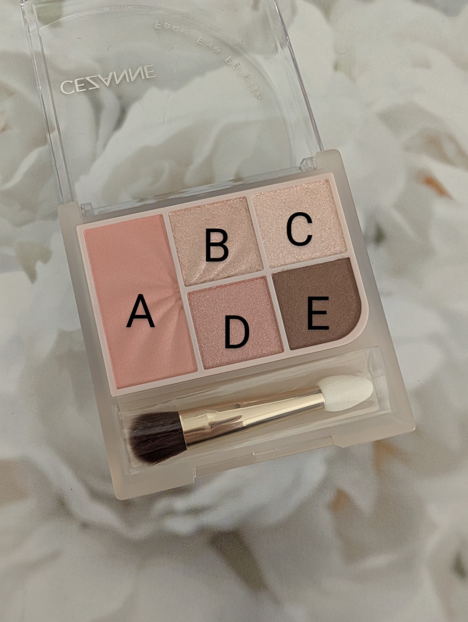 フェイスアイパレット/CEZANNE/アイシャドウを使ったクチコミ（2枚目）