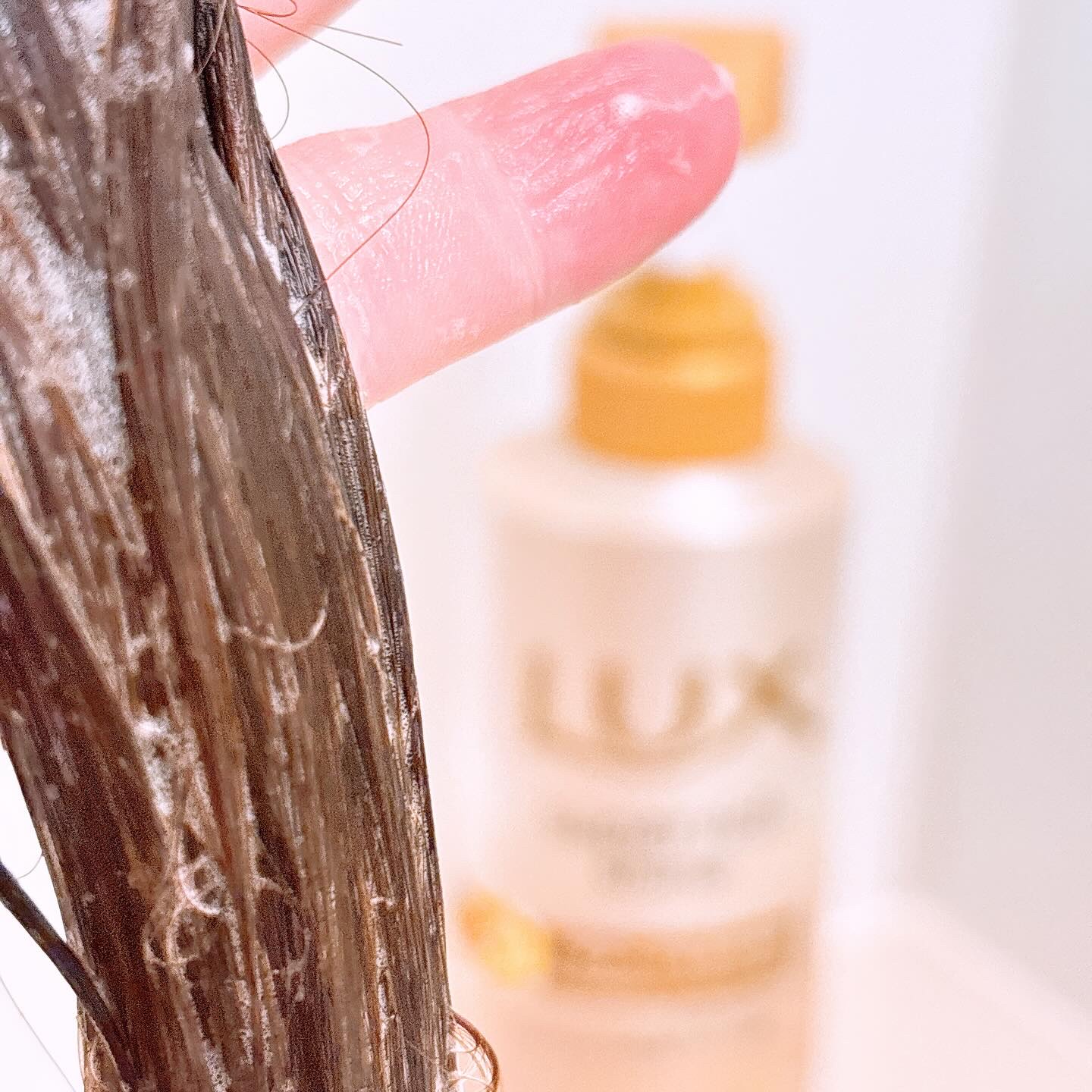 スーパーリッチシャイン ダメージリペア 補修シャンプー / 補修コンディショナー/LUX/市販シャンプーを使ったクチコミ（3枚目）