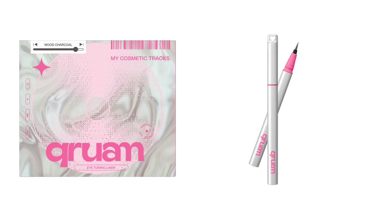 新ブランドqruamから“気分をチューニングする”リキッドアイライナーが登場!の画像