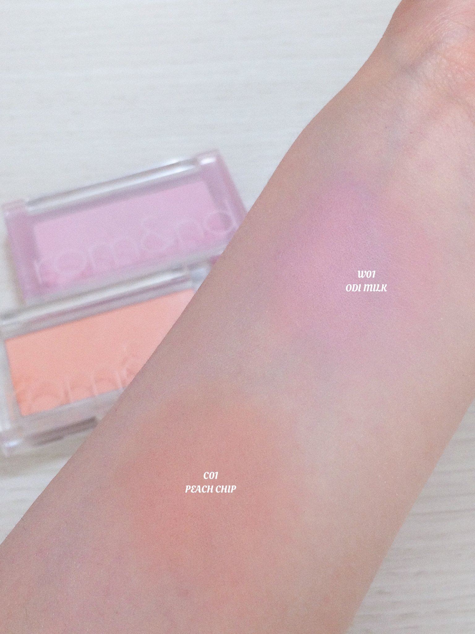 ベターザンチーク/rom&nd/パウダーチークを使ったクチコミ（3枚目）