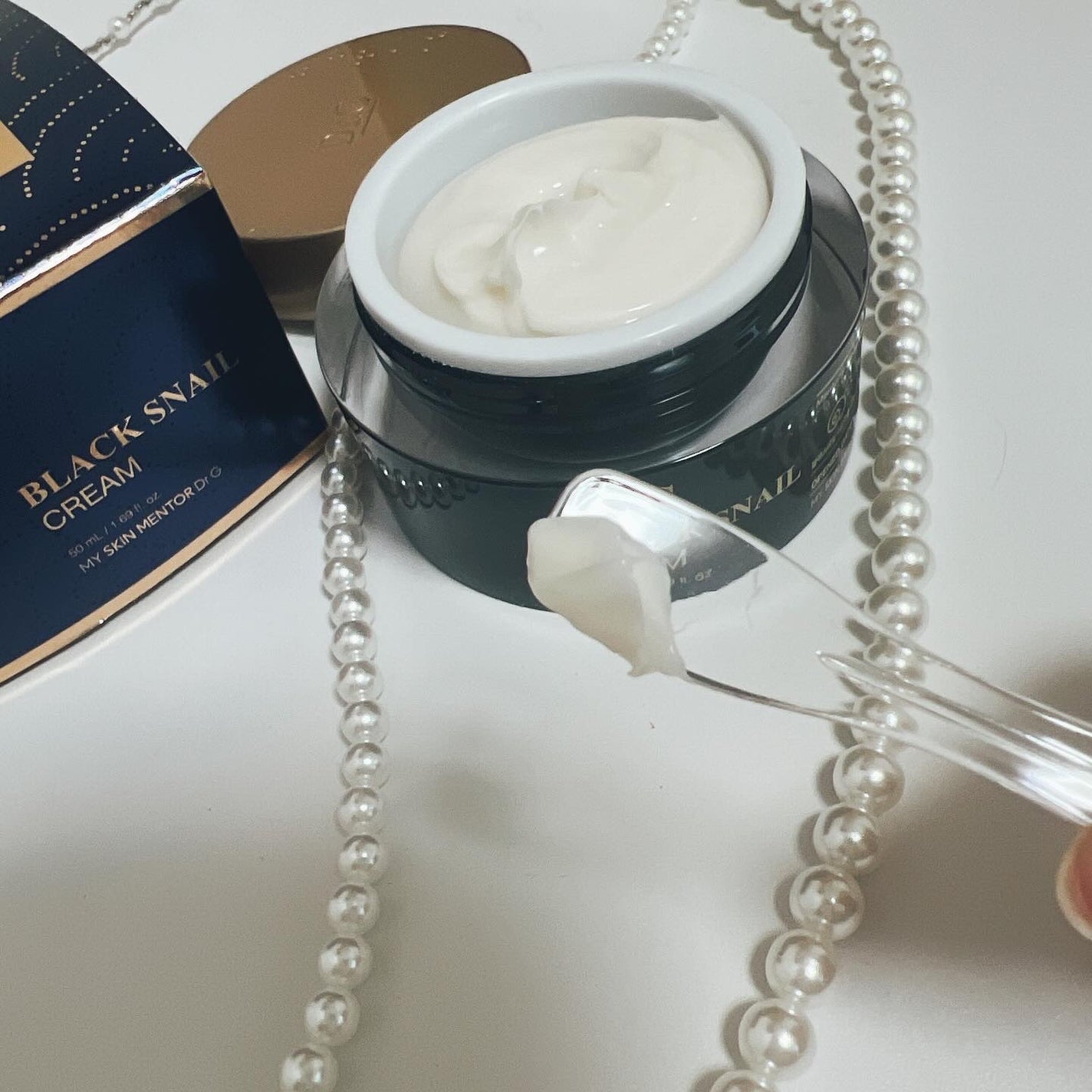 ブラックスネイル クリーム/Dr.G/フェイスクリームを使ったクチコミ(3枚目)