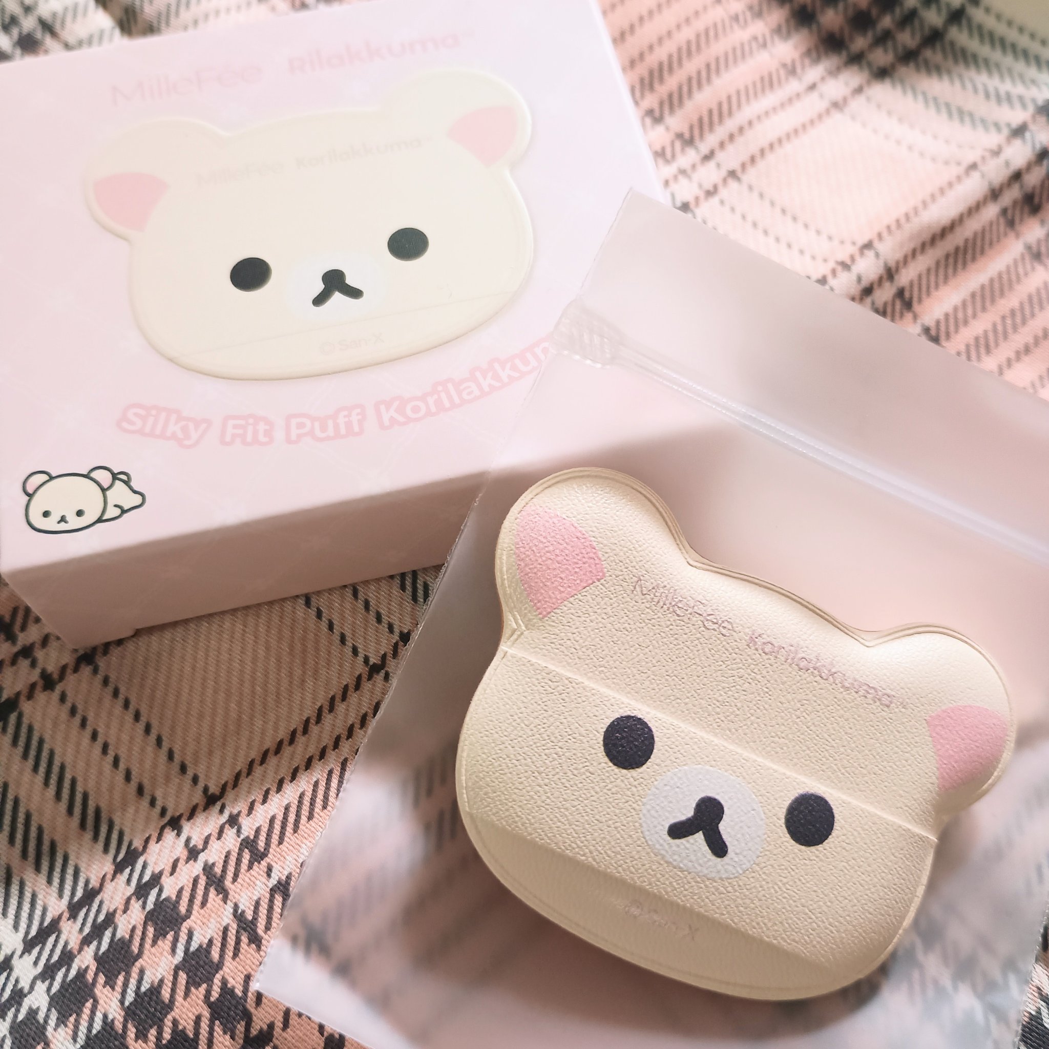 シルキーフィットパフ コリラックマ/MilleFée/パフ・スポンジを使ったクチコミ（1枚目）