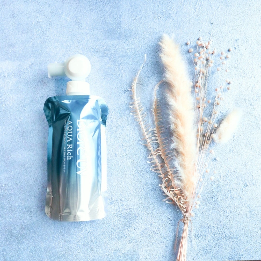 アクアリッチ フレッシュパウチ/ビオレ/日焼け止めローションを使ったクチコミ(2枚目)