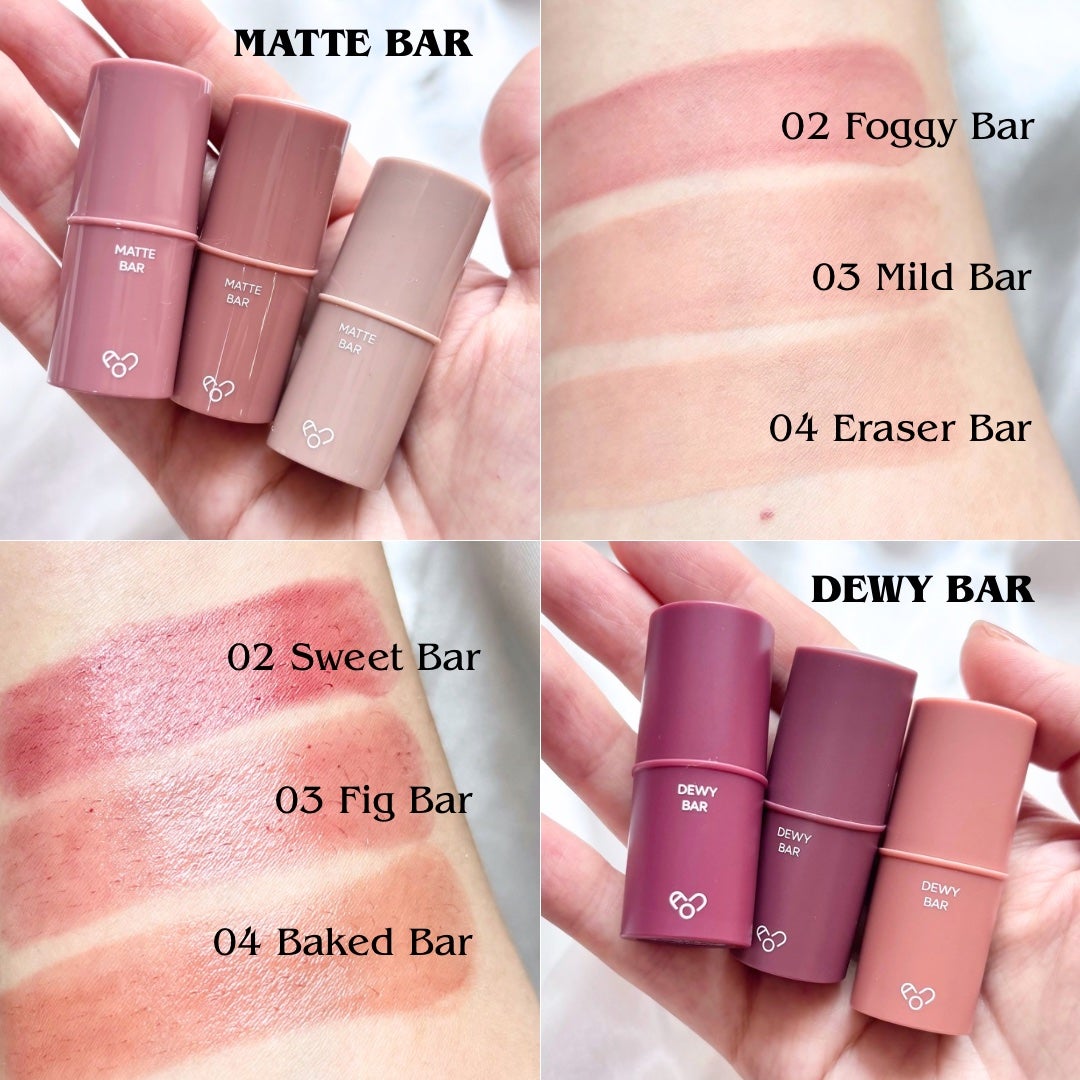 DEWY BAR/AOU/ジェル・クリームチークを使ったクチコミ(2枚目)