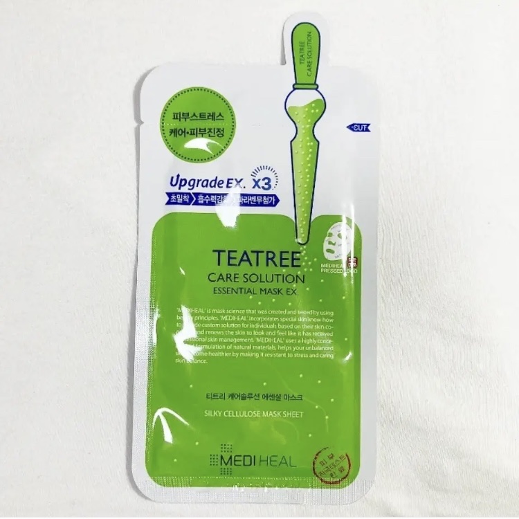 ティーツリーケア ソリューション エッセンシャルマスクEX 1枚/MEDIHEAL/シートマスク・パックを使ったクチコミ（1枚目）