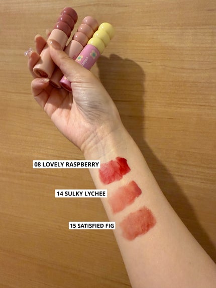 タンフルグラスティント/Colorgram/リップティントを使ったクチコミ(1枚目)