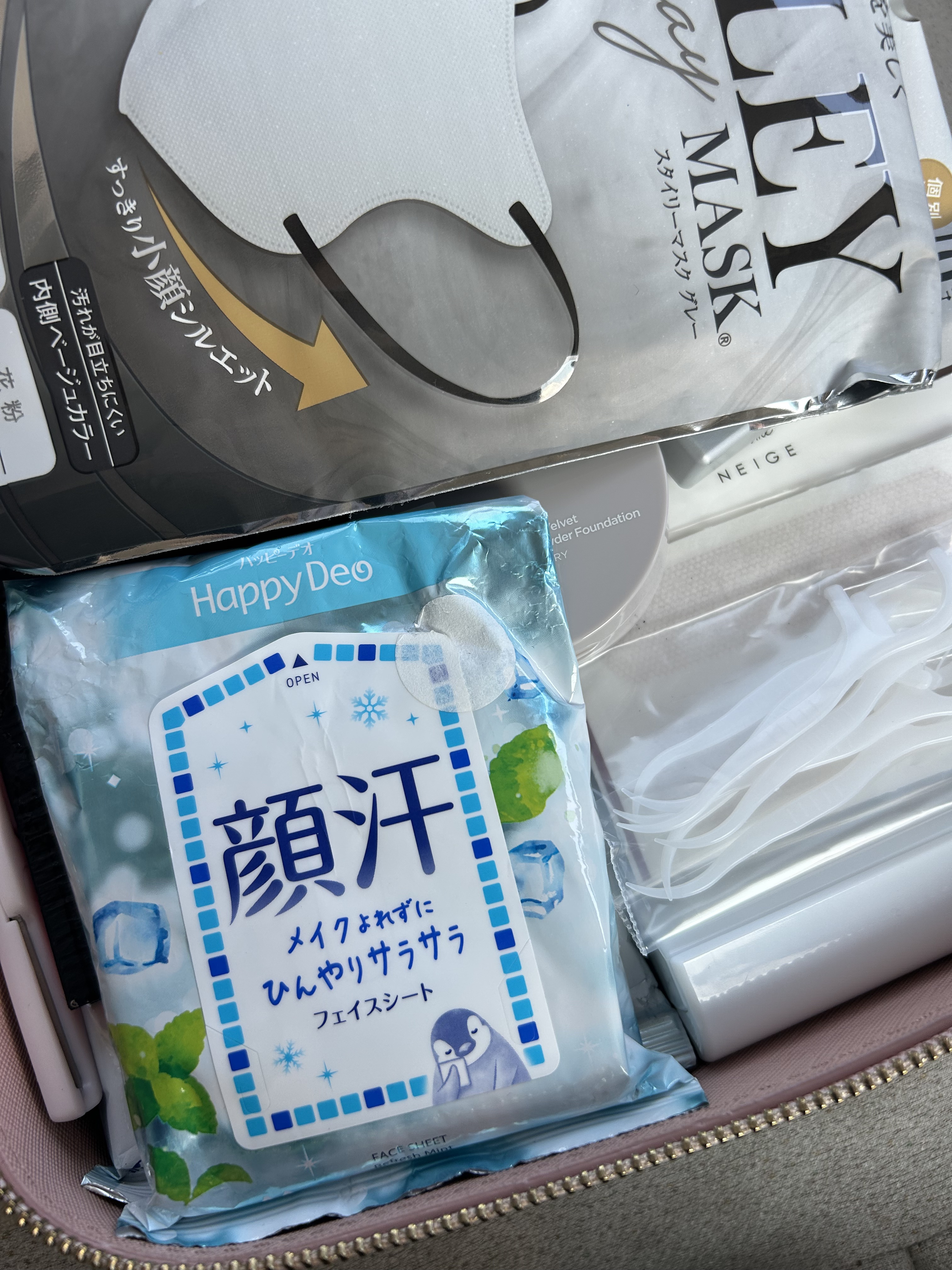 ハッピーデオ フェイスシート リフレッシュミント/マンダム/フェイスシートを使ったクチコミ（2枚目）