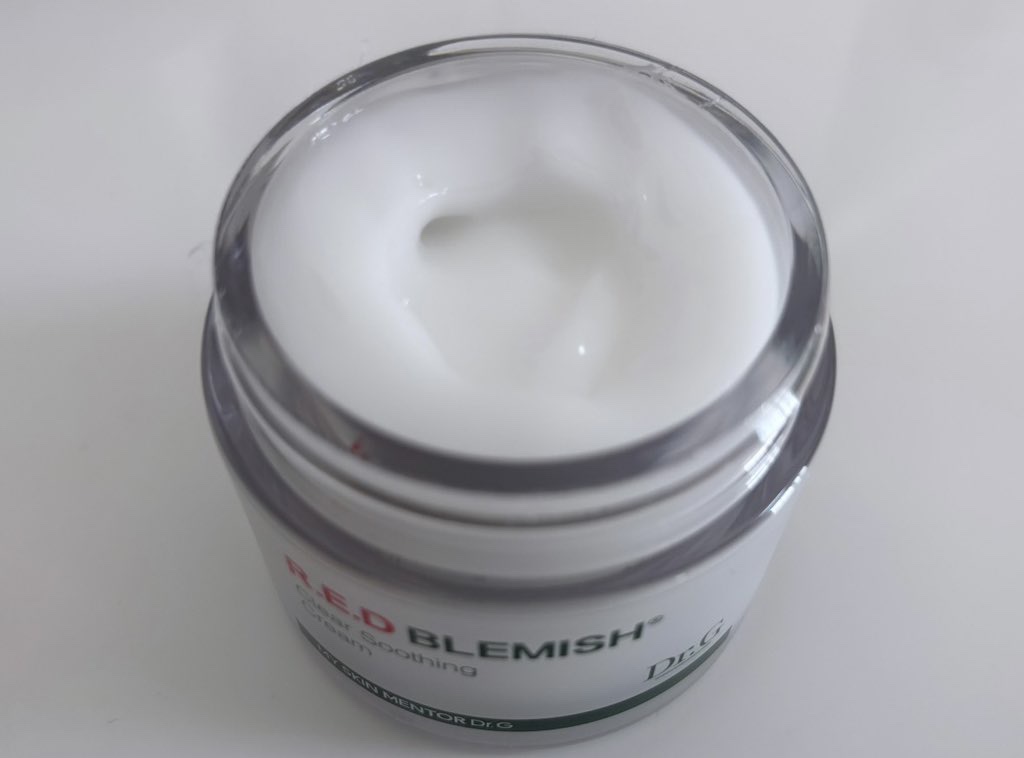 レッドブレミッシュ クリアスージングクリーム/Dr.G/フェイスクリームを使ったクチコミ（2枚目）