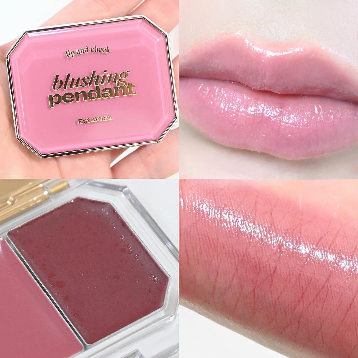 Lip &Cheek Blushing Pendant /alternativestereo/ジェル・クリームチークを使ったクチコミ(4枚目)