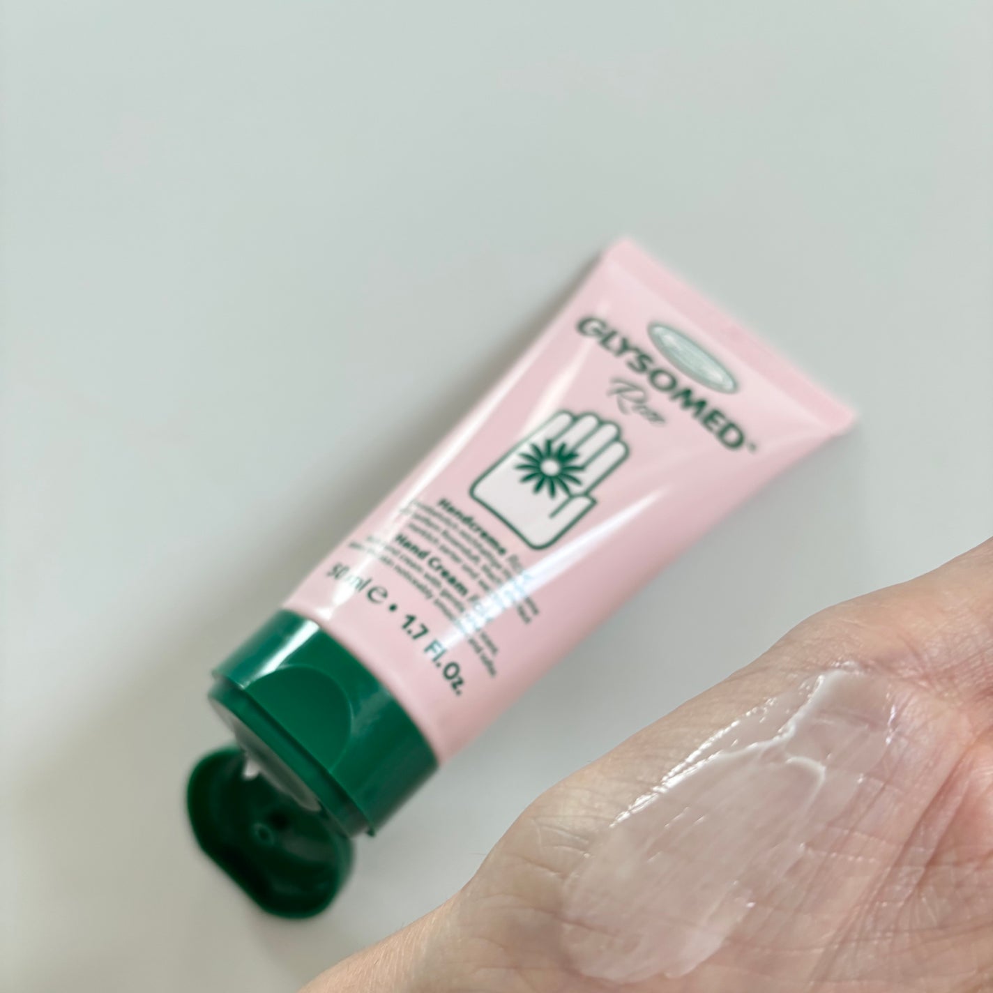 グリソメド ハンドクリーム A (ローズ)/グリソメド/ハンドクリームを使ったクチコミ(4枚目)