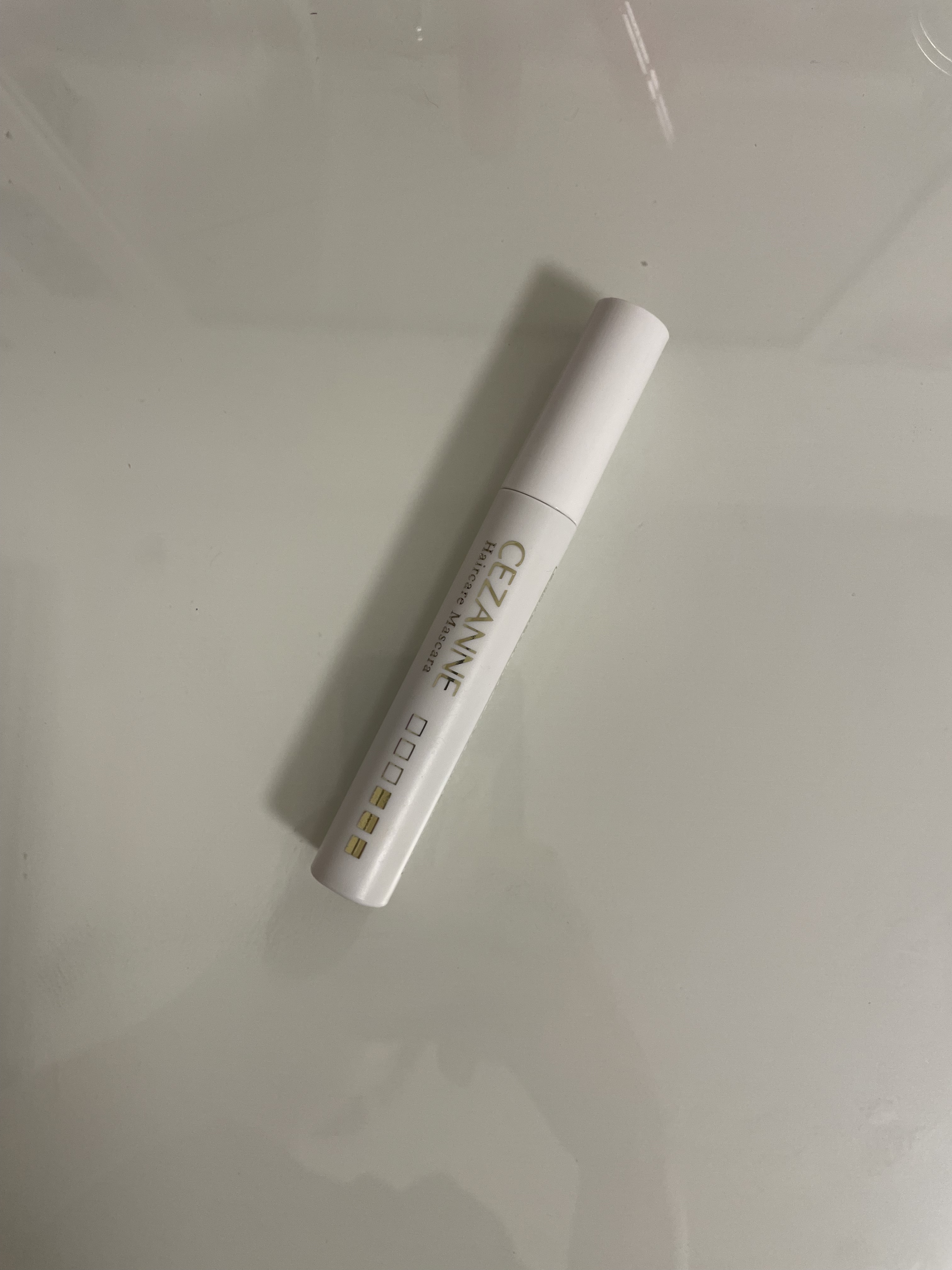 ヘアケアマスカラ/CEZANNE/ヘアジェルを使ったクチコミ（1枚目）