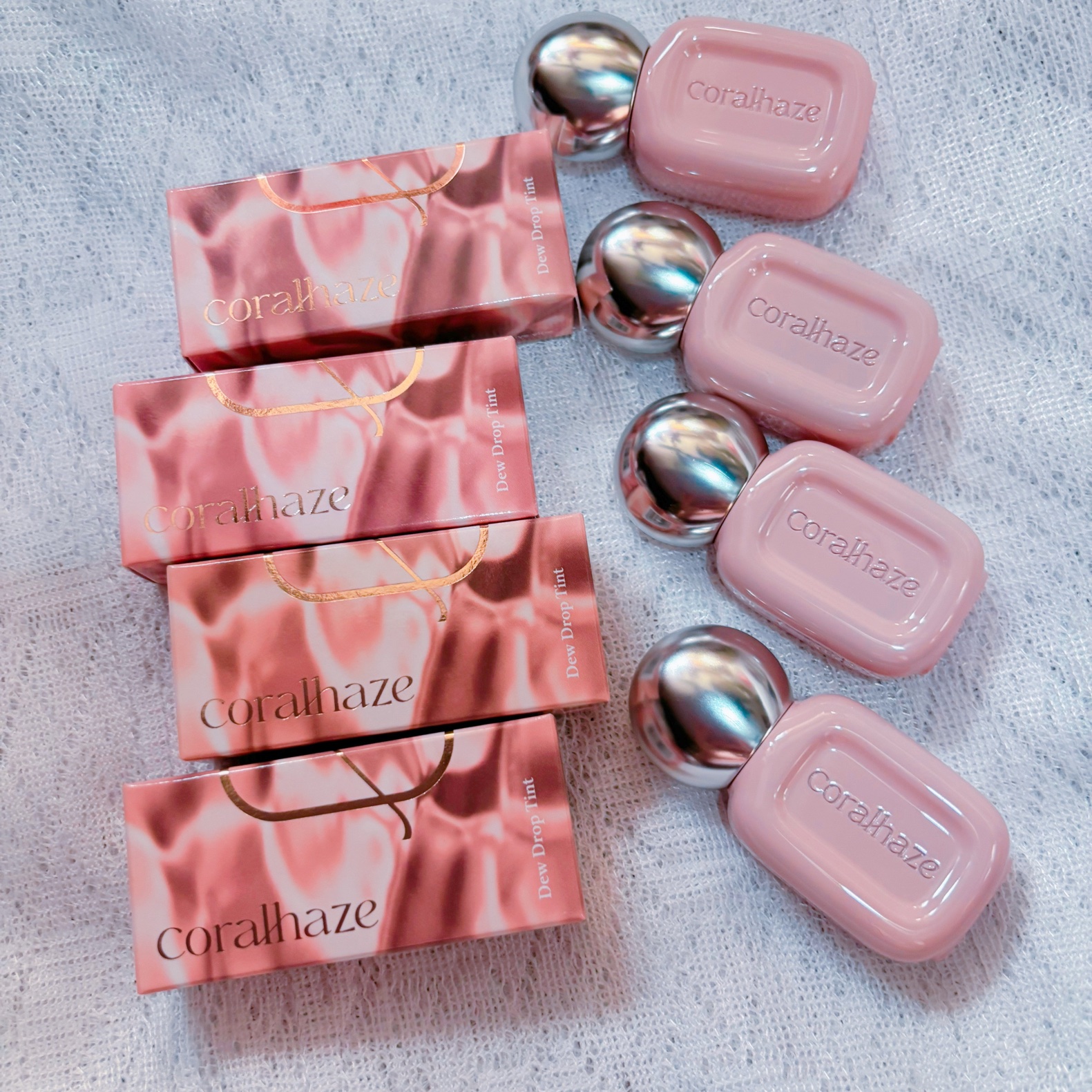 デュー ドロップ ティント/Coralhaze/リップティントを使ったクチコミ（3枚目）