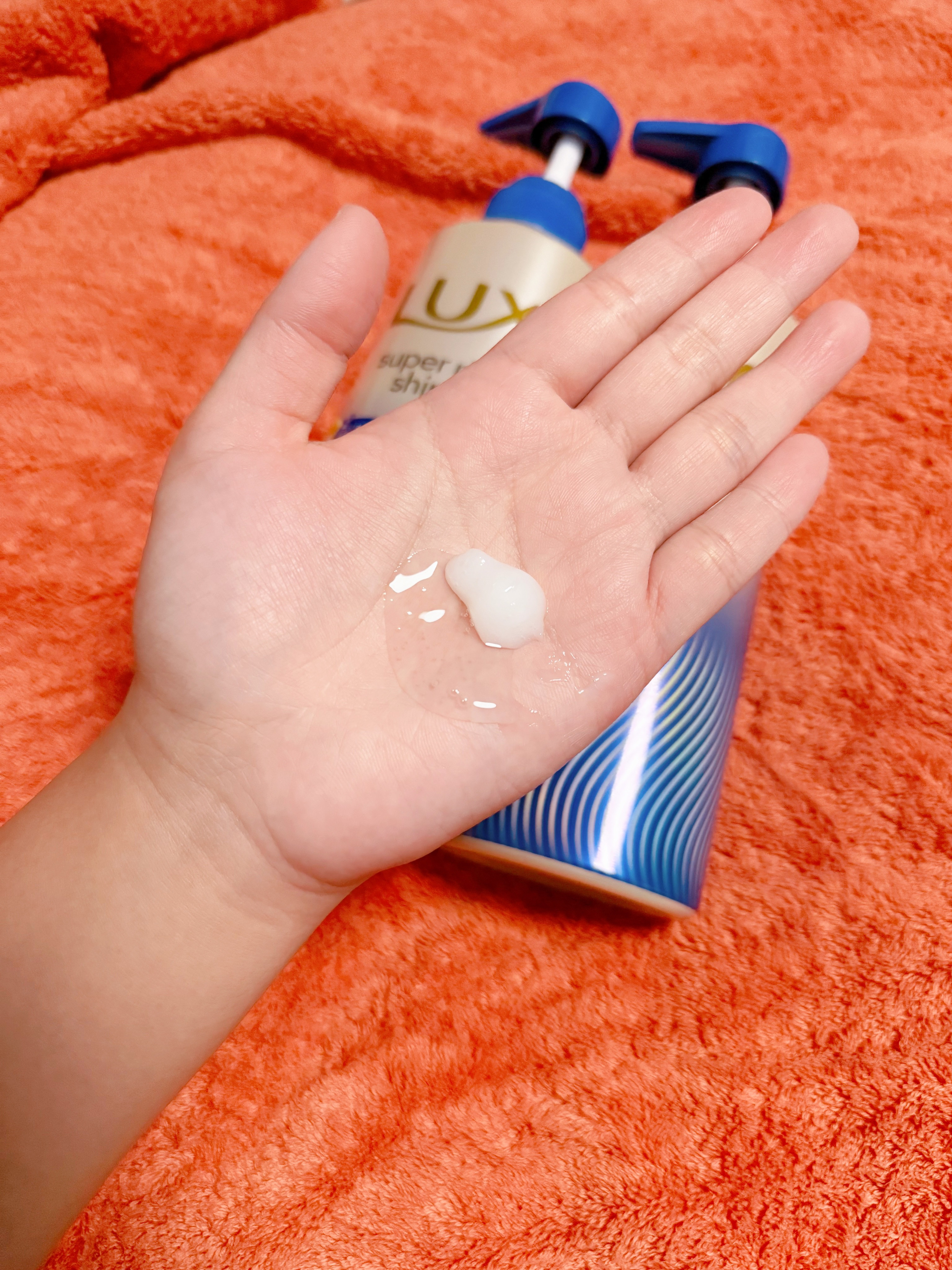 ラックス　スーパーリッチシャイン リラックスナイトケア シャンプー／コンディショナー/LUX/市販シャンプーを使ったクチコミ（3枚目）