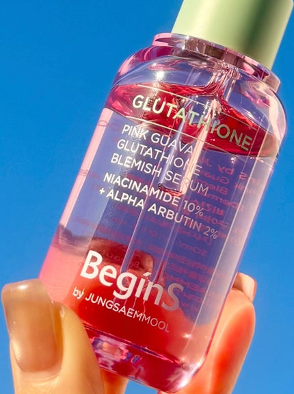 Pink Guava Glutathione Blemish Serum/BeginS by JUNGSAEMMOOL/美容液を使ったクチコミ(3枚目)