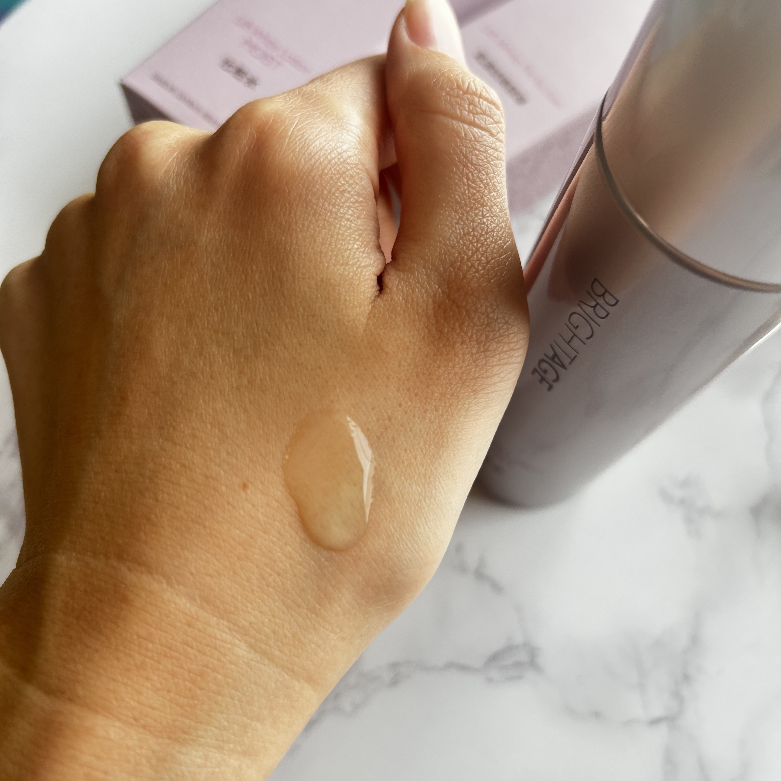 リフトホワイト ローション モイスト/BRIGHTAGE/化粧水を使ったクチコミ（3枚目）