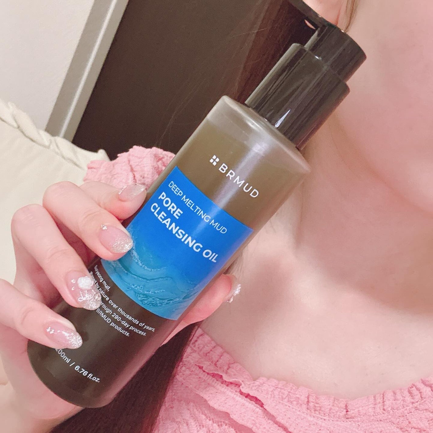 i.am.naochan on LIPS 「メイクをするんと落とせる!👏泥パウダー入りで毛穴汚れを吸着✨W..」(2枚目)