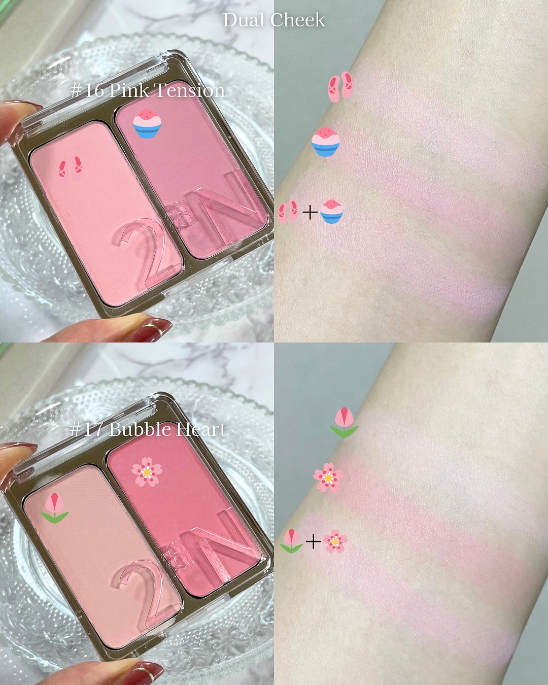 デュアルチーク/2aN/パウダーチークを使ったクチコミ（3枚目）