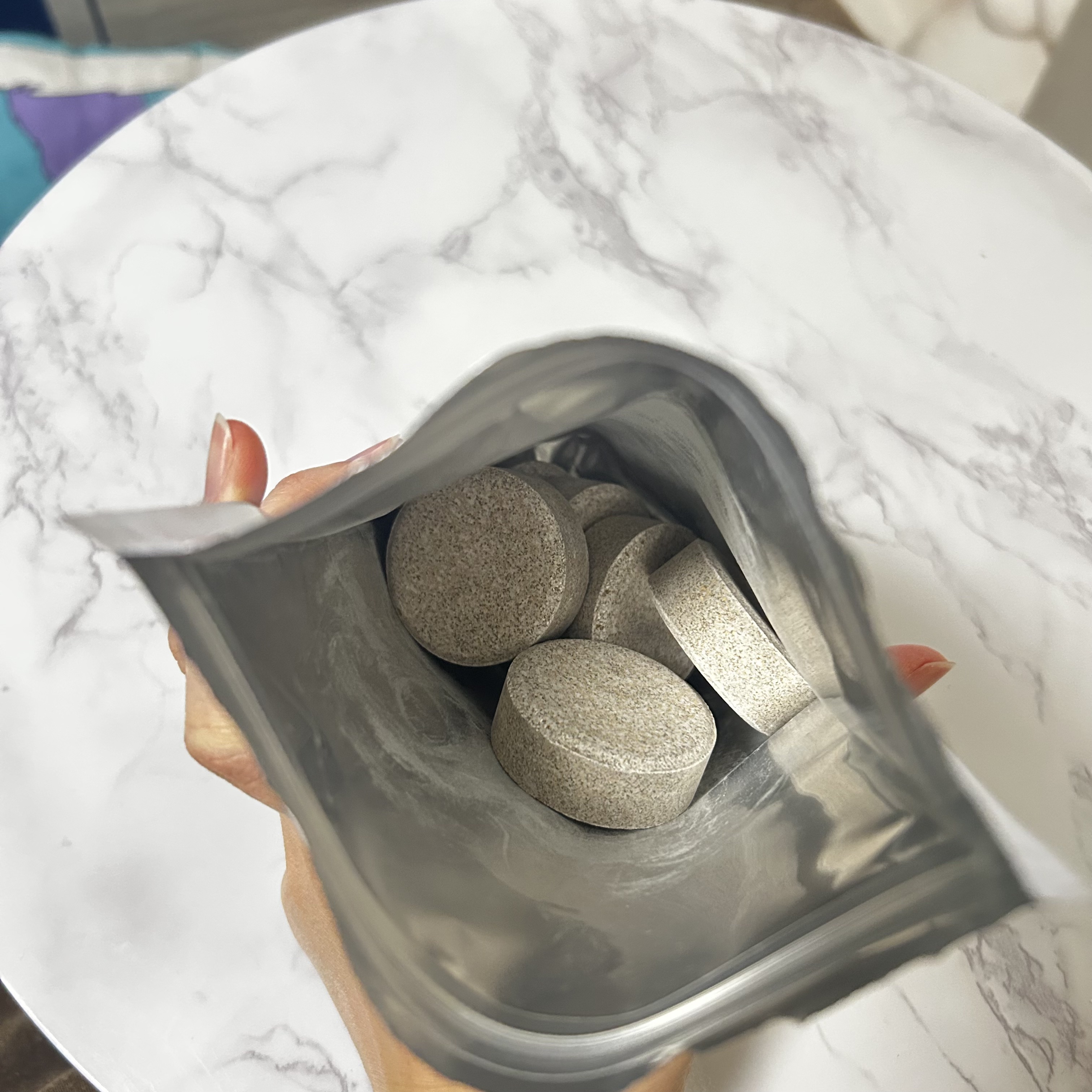 meshimase バスタブレット スパ [浴用化粧料]/meshimase/炭酸系入浴剤を使ったクチコミ（2枚目）