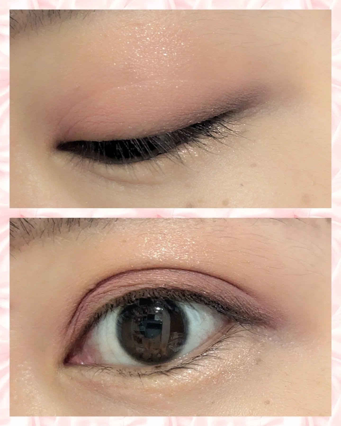 エッセンシャル シャドウ タップ 02 ローズクローザー(ROSE CLOSER)/CLIO/アイシャドウパレットを使ったクチコミ（3枚目）