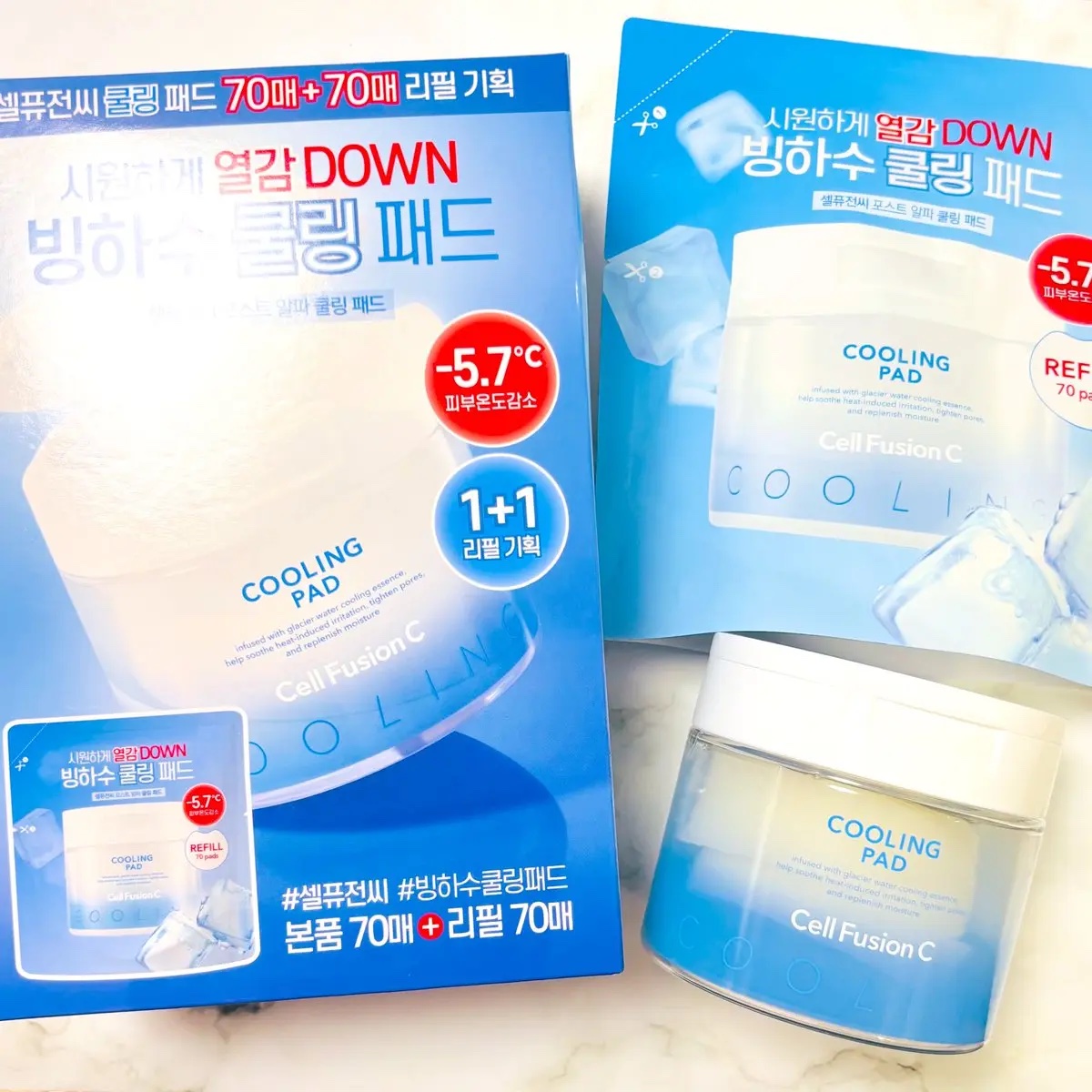 ポストアルファクーリングパッド/Cell Fusion C(セルフュージョンシー)/トナーパッドを使ったクチコミ（3枚目）