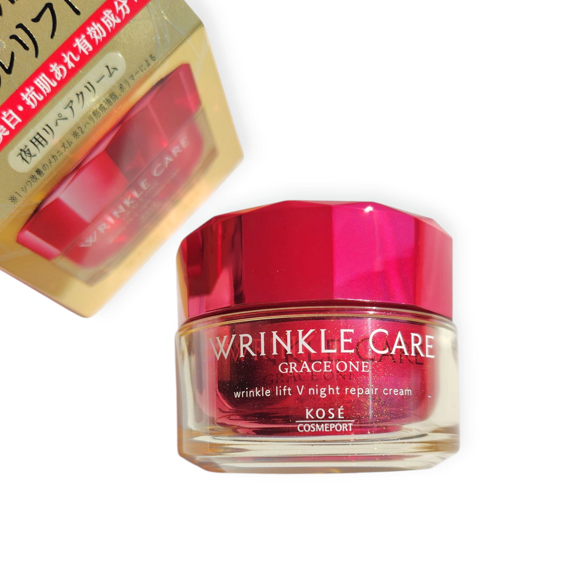 グレイス ワン リンクルケア リンクルリフトＶ ナイトリペアクリーム/グレイスワン/フェイスクリームを使ったクチコミ（1枚目）