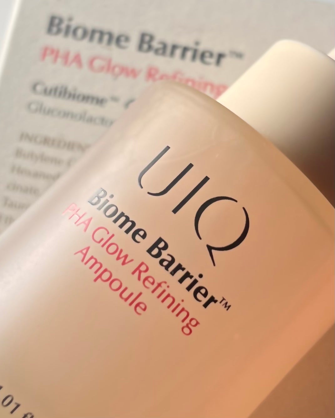 バイオームバリアPHAグローリファイニングアンプル/UIQ/美容液を使ったクチコミ(1枚目)