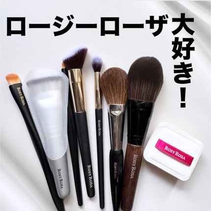 アイシャドウブラシセット/ロージーローザ/メイクブラシを使ったクチコミ(1枚目)