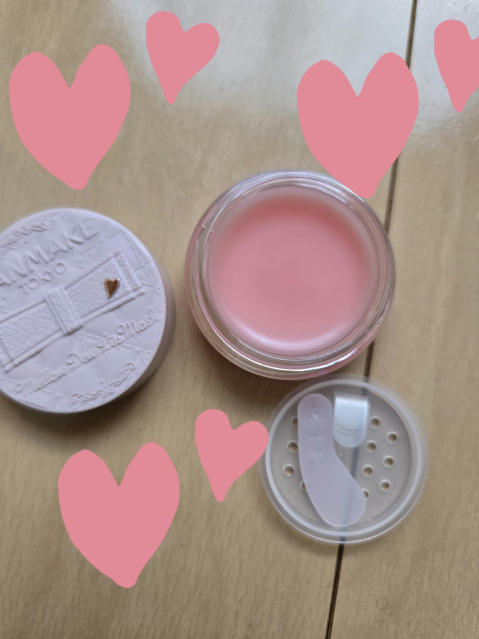 メロウデューリップマスク/キャンメイク/リップマスクを使ったクチコミ（1枚目）