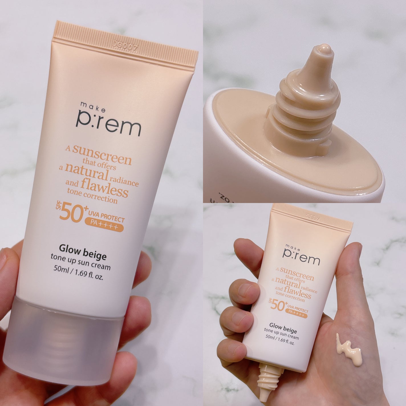 UVディフェンスミー ノーセバムサンクリーム/make prem/日焼け止めクリームを使ったクチコミ(3枚目)