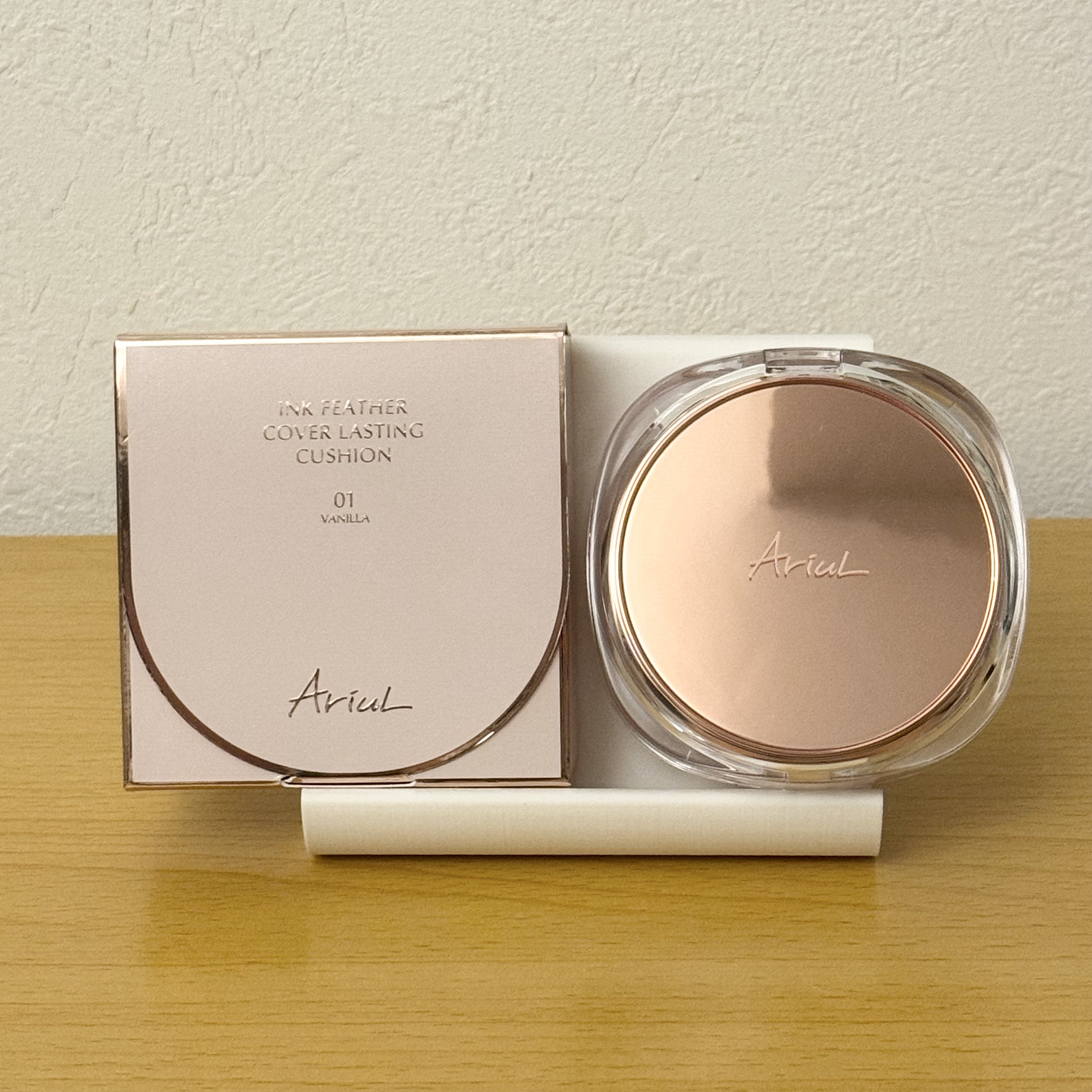 アリウル インクフェザーカバーラスティングクッション/Ariul/クッションファンデーションを使ったクチコミ（1枚目）