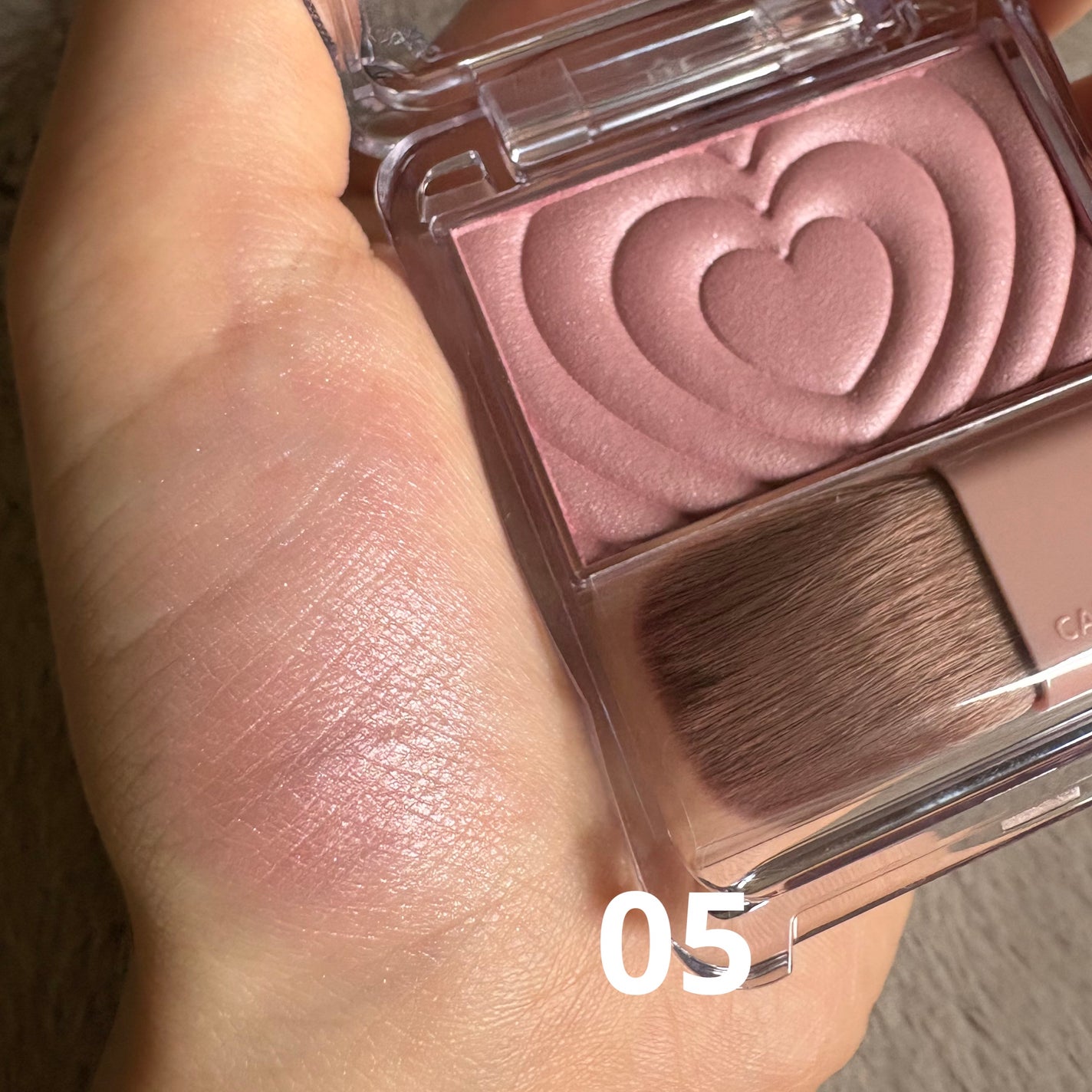 パウダーチークス/キャンメイク/パウダーチークを使ったクチコミ(4枚目)