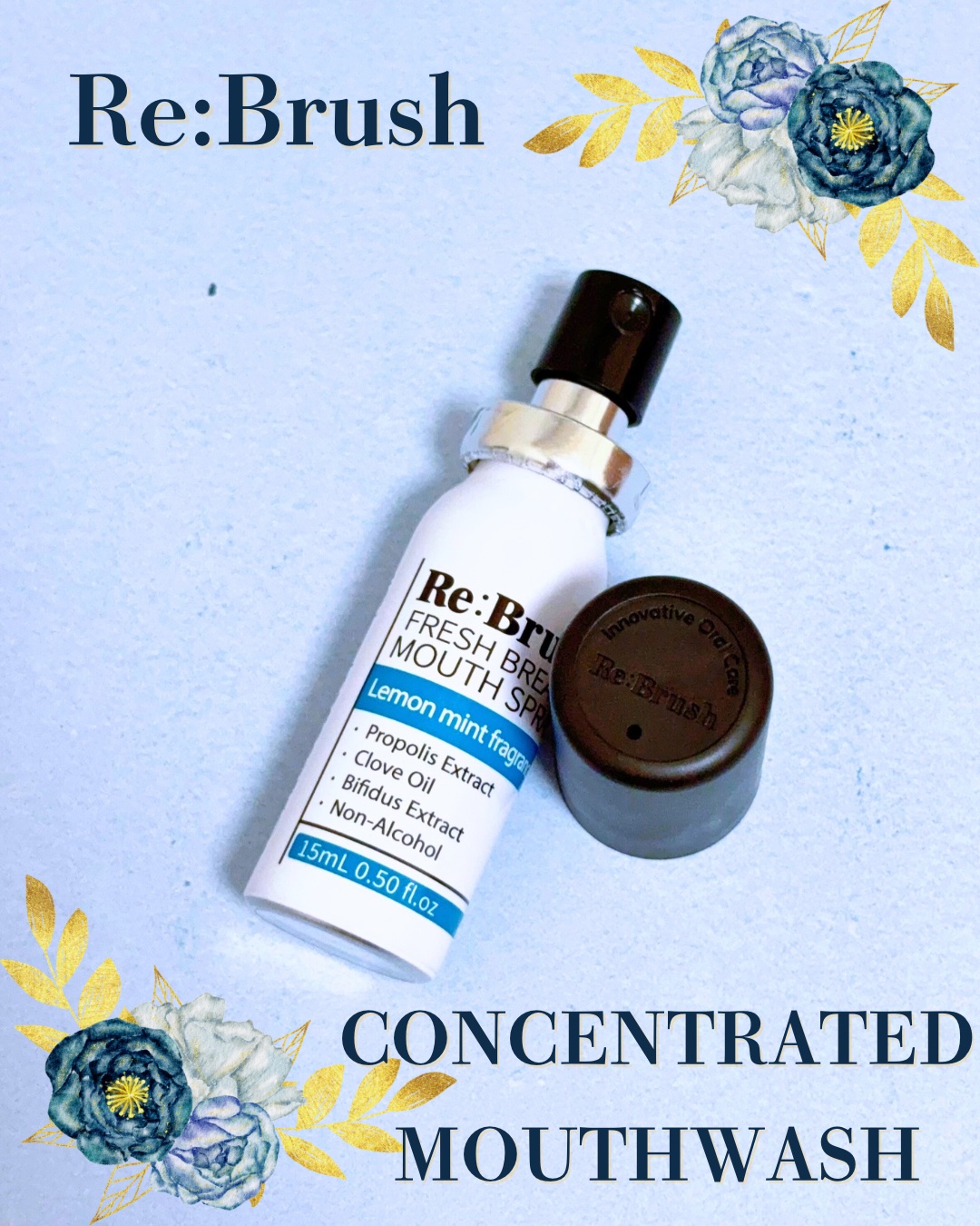 口臭除去クローブ濃縮マウスウォッシュ/Re:Brush/マウスウォッシュ・スプレーを使ったクチコミ（2枚目）