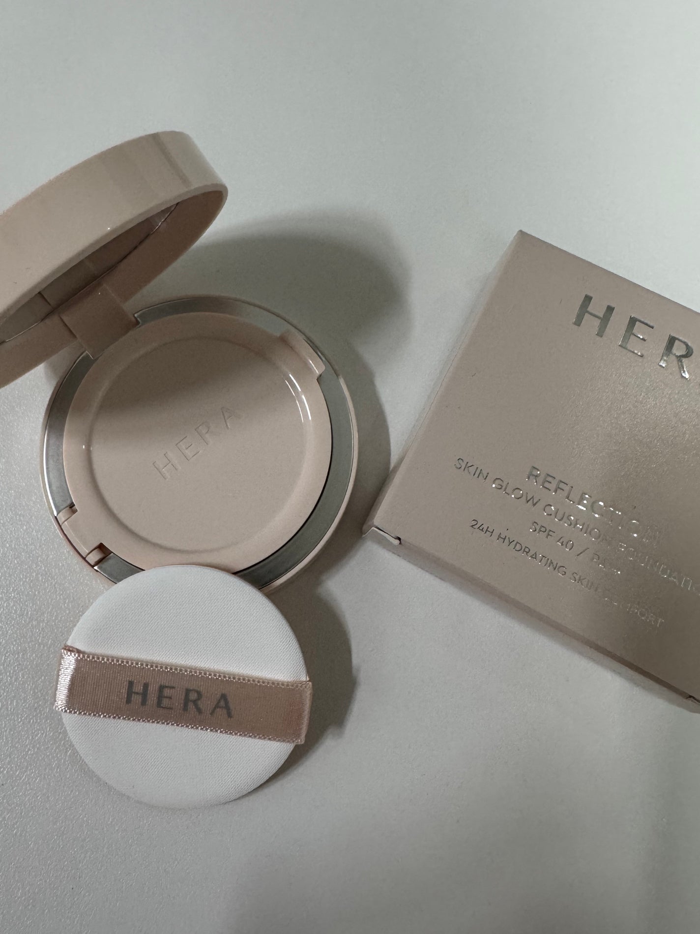 リフレクション スキン グロウ クッション ファンデーション/HERA/クッションファンデーションを使ったクチコミ(2枚目)