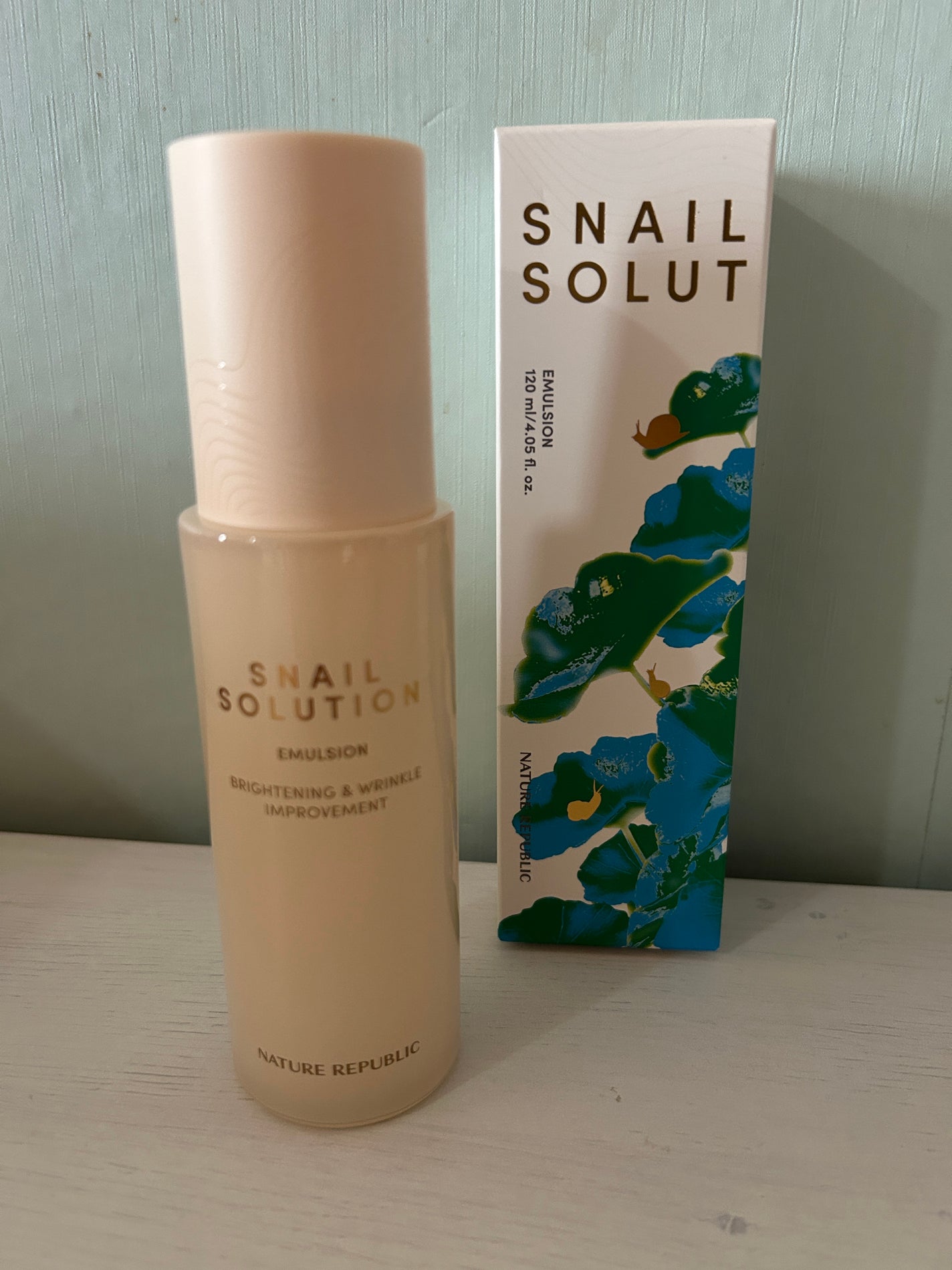 スネイル ソリューション エマルジョン/ネイチャーリパブリック/その他スキンケアを使ったクチコミ(1枚目)