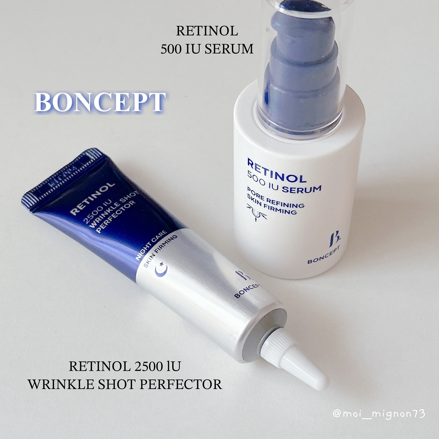 レチノール2500IUリンクルショットパーフェクター/BONCEPT/美容液を使ったクチコミ（1枚目）